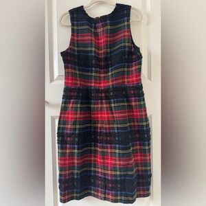 J. Crew Multicolor Plaid Dress